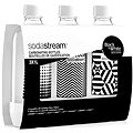 SodaStream Fľaša Trojbalenie 1 l Biela a Čierna